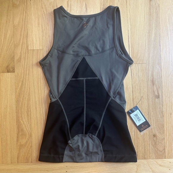 Tommie Copper Lower Back Support Tank Women's Medium Slate Grey - Picture 2 of 5